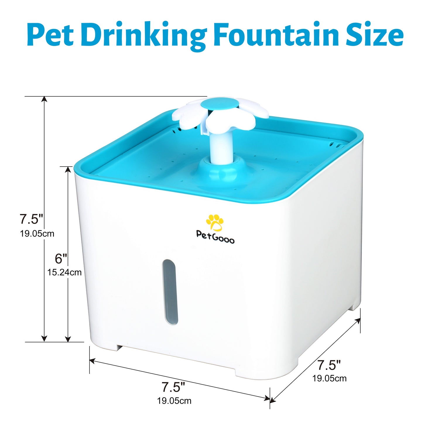 3L Automatic Cat Water Fountain Dog Water Dispenser