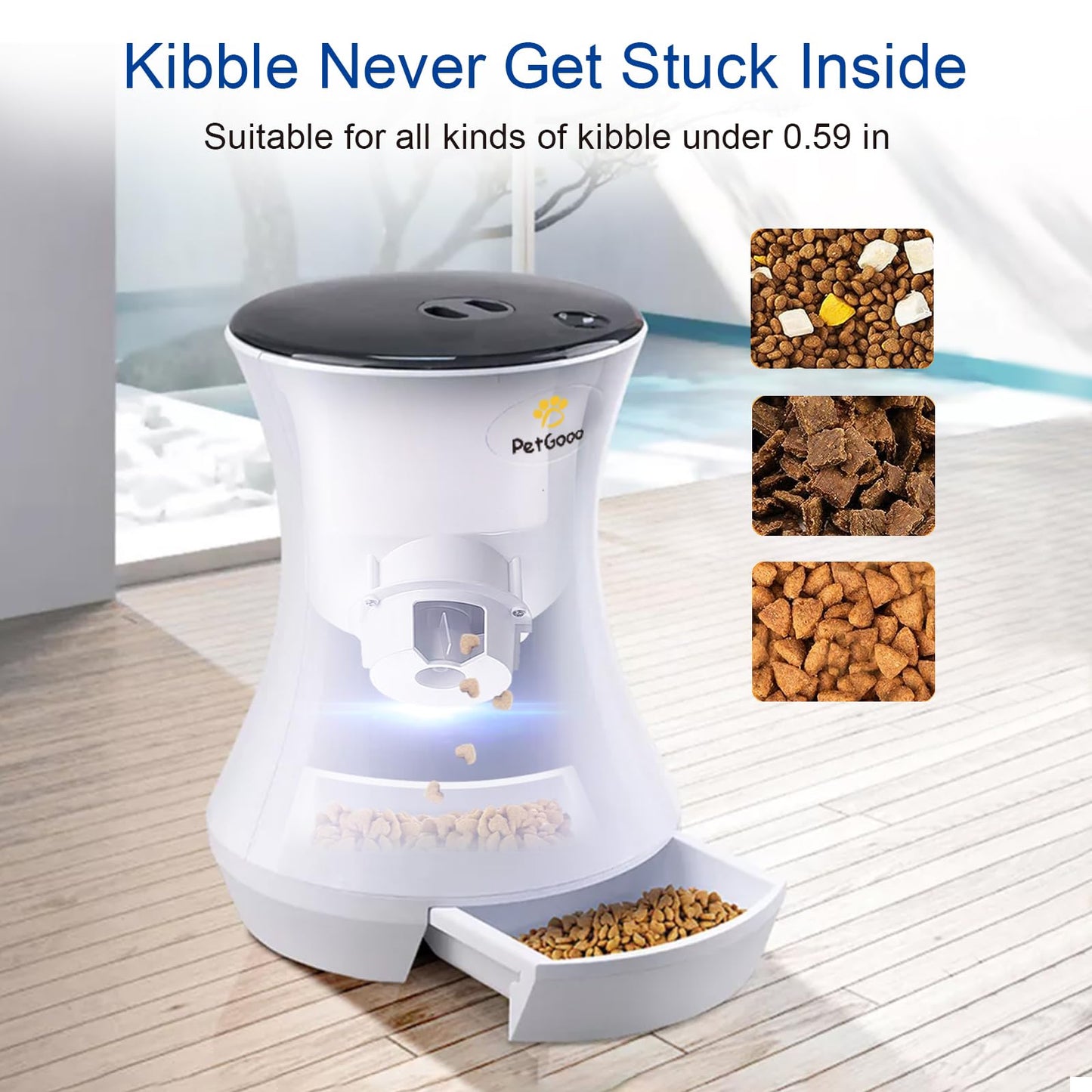 3.2L Automatic Cat Food Dispenser